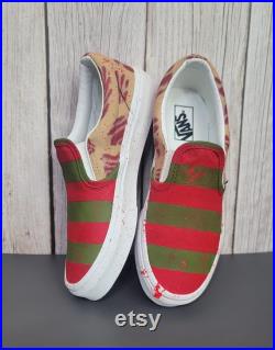 Freddy krueger custom shoes