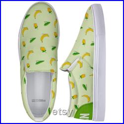 Green Go Vegan Custom Slip-On Shoes