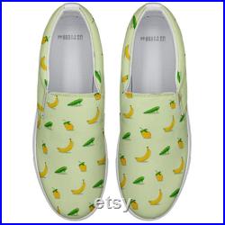 Green Go Vegan Custom Slip-On Shoes