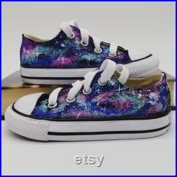 Hand Painted Custom Galaxy sky Shoes