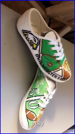 Hand-Painted, Custom Shoes