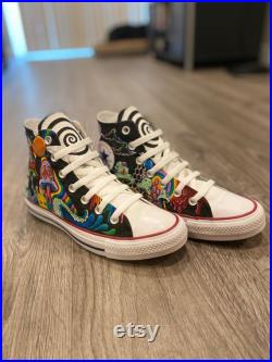 Hand Painted Custom Shoes