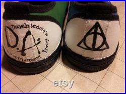 Hand Painted Harry Potter Cover Shoes