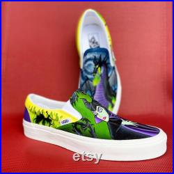 Hand Painted Skate Shoe Vans Customized