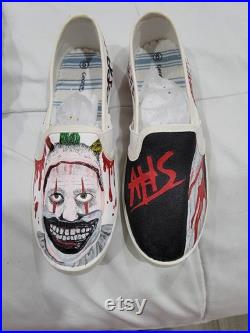 Handpainted American Horror Story shoes