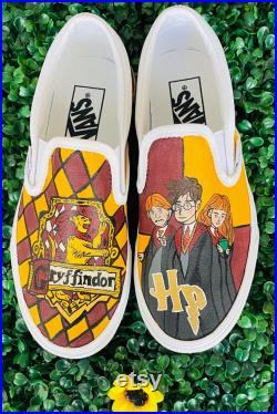 Harry Potter Gryffindor Vans Hand painted