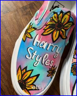Harry Styles Custom Vans