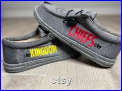 Kansas City Chiefs Hey Dude Unisex Custom Shoes