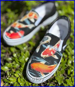 Koi Fish BLVD Slip On Shoes for Men and Women