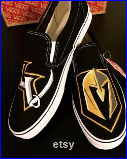 Las Vegas Golden Knights painted Vans