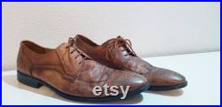 Lloyd quality Vintage leather Men's Shoes Size EU 44, US 11, UK 10. Made In Germany