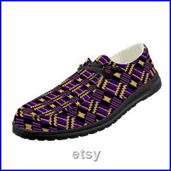 Loafer Royal Kente Academia Loafers Afro Futurism Formal Footwear Afrocentric Gifts Smart Casual Shoes Ankara Loafers African Kente Shoes