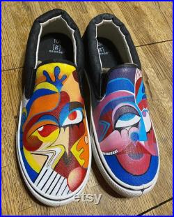 MESSAGE BEFORE BUYING- Custom Hand-Painted Shoes