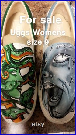 Medusa and victim UGG shoes