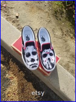 Michael Myers, Jason, Chucky, and Pennywise Vans