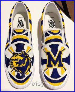 Michigan University Custom Shoes