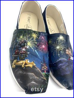 Mickey and Minnie Inspired Toms