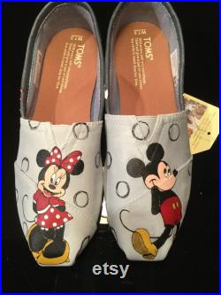 Mickey and Minnie Mouse Toms, vans, bobs