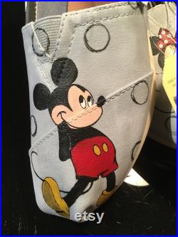 Mickey and Minnie Mouse Toms, vans, bobs