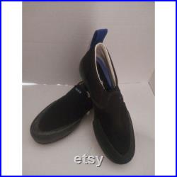OBRA Slip-On Canvas Mens Sneaker Size 10 Black Black Obra Blue