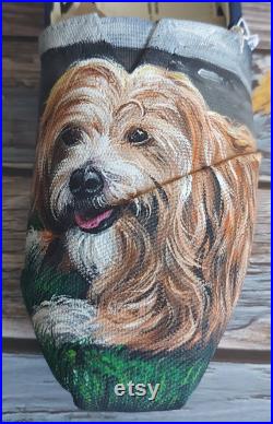 Pet portrait shoes, dog portrait shoes , dog lover , pet portrait, pet gift, hand painted shoes