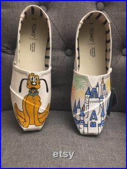 Pluto Painted Shoes