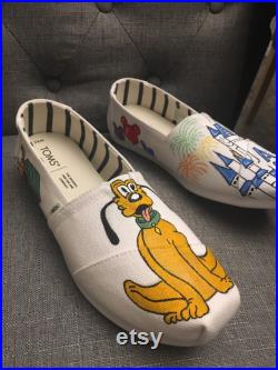 Pluto Painted Shoes