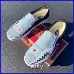 Red Bandana Paisley Print Fashion Spring Custom Vans