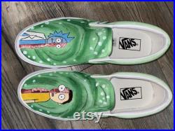 Rick and Morty shoes