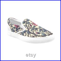 Romantic Roses Slip-on Canvas Women's Shoes