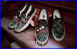 SALE Custom Hand-Painted Vans Shoes, 2 pairs for 400