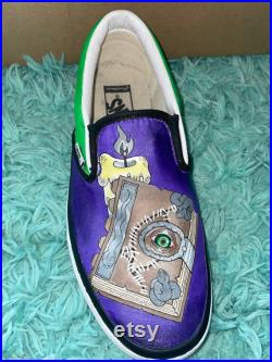 Sanderson Sisters Hocus Pocus Custom Hand Painted Shoes