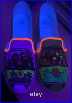 Scooby Doo Custom Shoes
