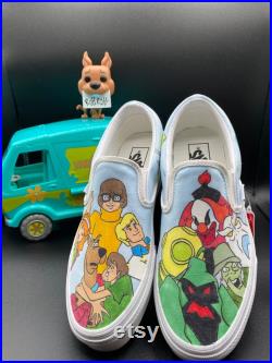 Scooby Doo Custom Vans