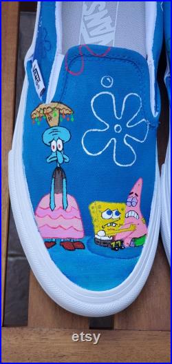 Spongebob Sea Bear Shoes Customizable