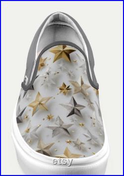 Stars Vans Slip-on Shoes