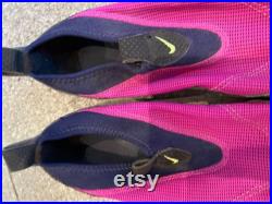 Super Rare 1990 s Fuschia Pink Nike Slip On Scuba Diver Trainers