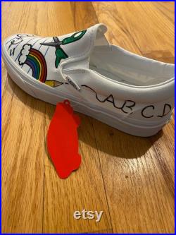 Teacher themed shoes