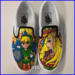 The Legend of Zelda Custom Vans
