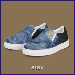 The Starry Night by Vincent van Gogh Men's Shoes
