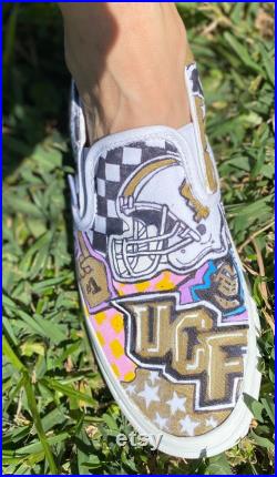 UCF university of central Florida custom sneakers