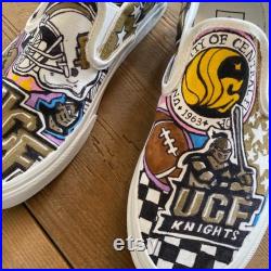 UCF university of central Florida custom sneakers