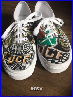 UCF university of central Florida custom sneakers