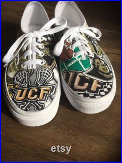 UCF university of central Florida custom sneakers