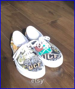 UCF university of central Florida custom sneakers