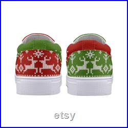 Ugly Christmas Sweater Slip On Shoes