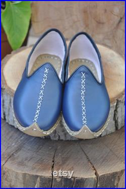 Unisex Style, Front Stitched Handmade Leather Slip On, Ottoman Leather Sanah Slip,Boho Flat Shoes,Mother's Day Gift,Bridesmaid Wedding Shoes