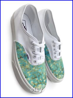 Van Gogh Almond Blossom Authentic Custom Vans Brand Shoes