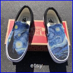 Van Gogh Starry Night Vans Shoes