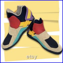 Vintage 90s Rollerblade Metroblade Multicolor Boots Shoes Hi-Tops Men's Size 9 Super Clean